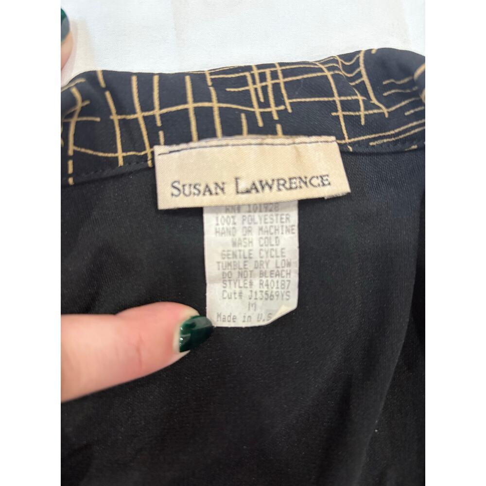 Vintage Susan Lawrence wrap dress Medium - Picture 2 of 2